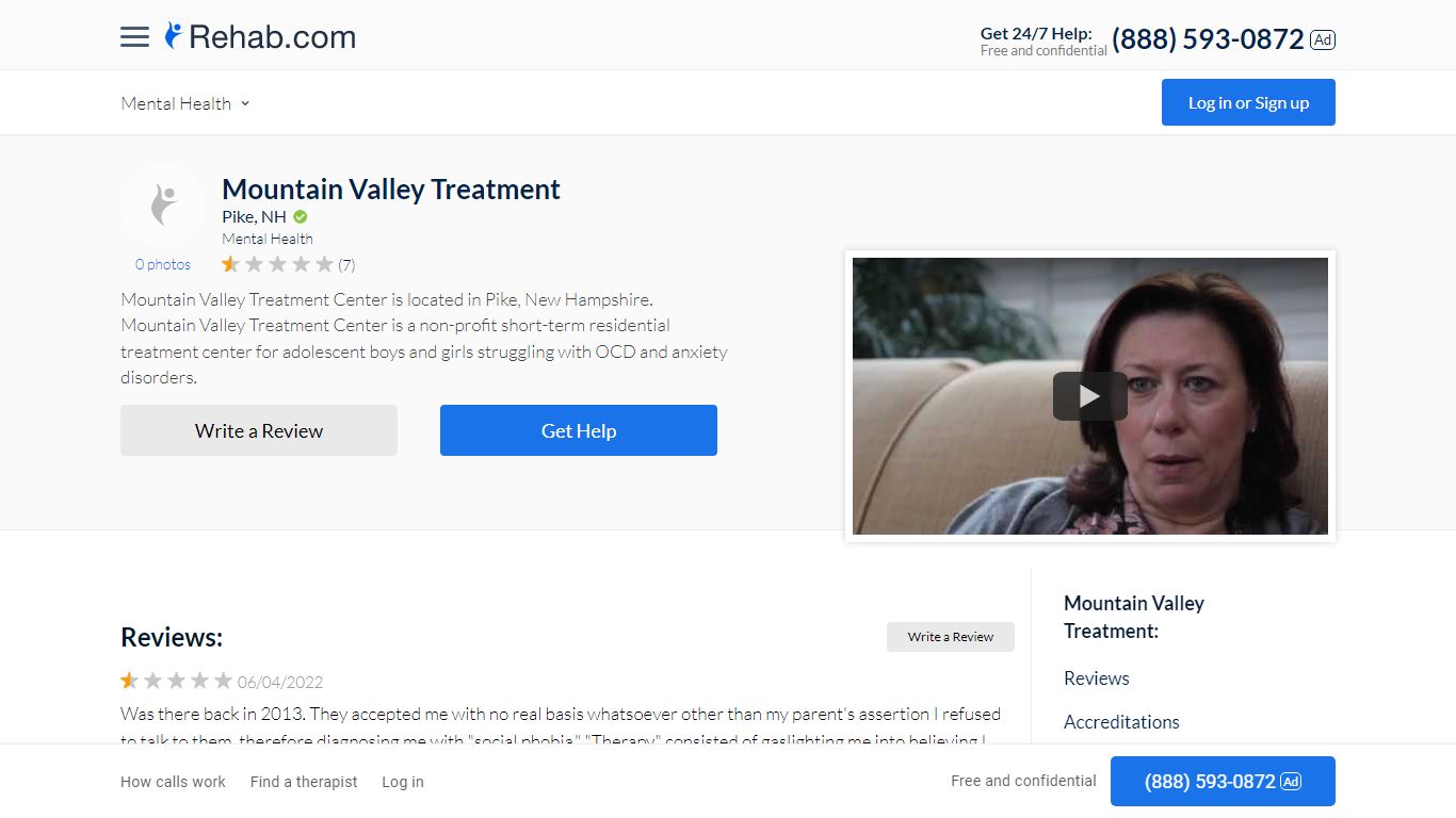 Mountain Valley Treatment - Pike, NH | Rehab.com